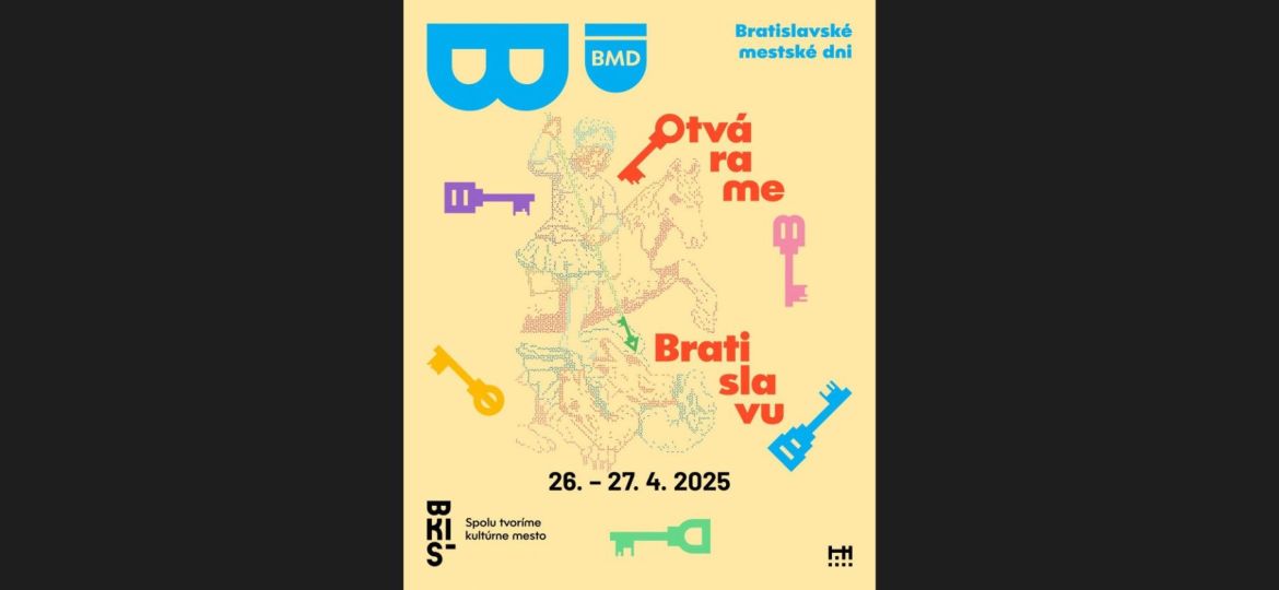 Bratislavské mestské dni 2025 - plagát podujatia