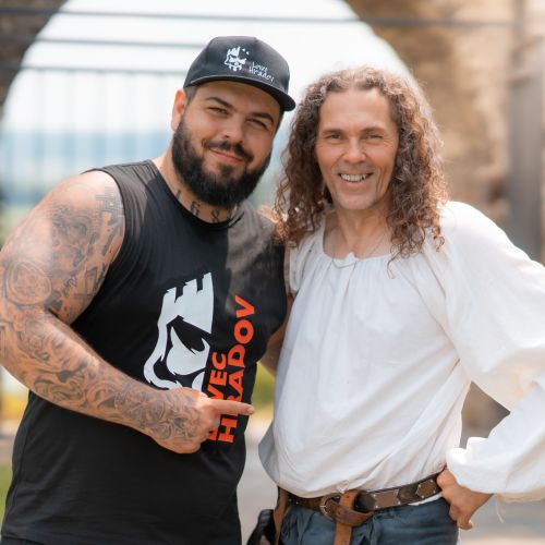 Jedným z návštevníkov podujatia Rytieri na Devíne bol aj Lovec hradov