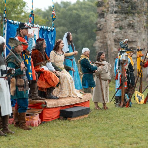 Predstavenie Turnaj odvážnych, stredoveká rozprávka a dobre a zle