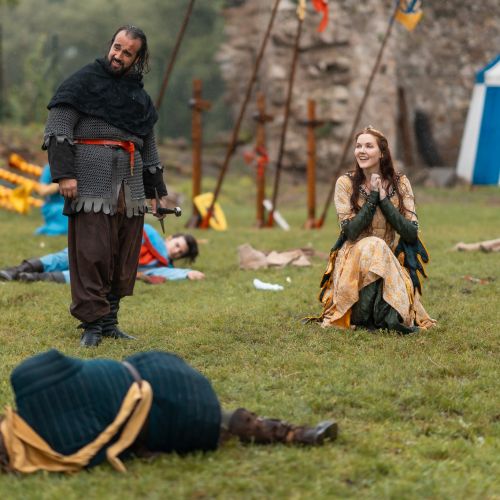 Predstavenie Turnaj odvážnych, stredoveká rozprávka a dobre a zle