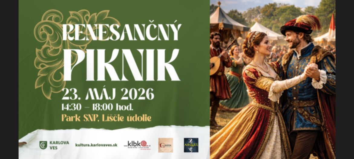 Pozvánka na podujatie Renesančný piknik 2026