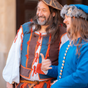 Veselí šermiari - Uhorská dáma a jazdec na koni - Bratislavské mestské dni 2026