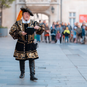Muž v renesančnom kostýme - Bratislavské mestské dni 2026