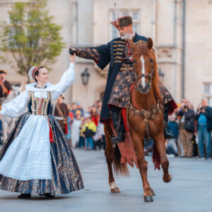 Uhorská dáma a jazdec na koni - Bratislavské mestské dni 2026
