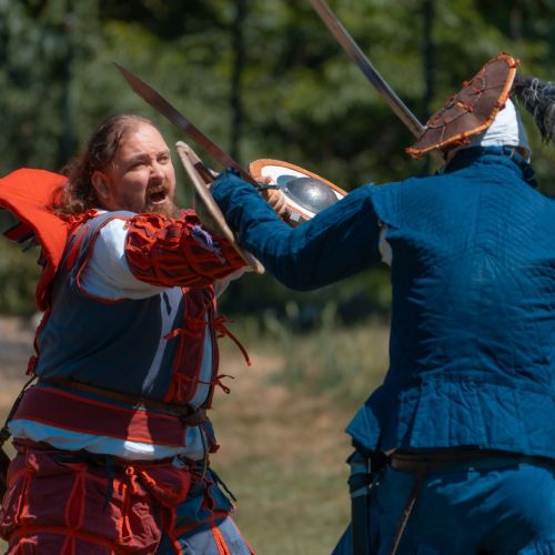 Šermiari, podujatie Rytieri na Devíne, ktoré organizuje skupina TOSTABUR