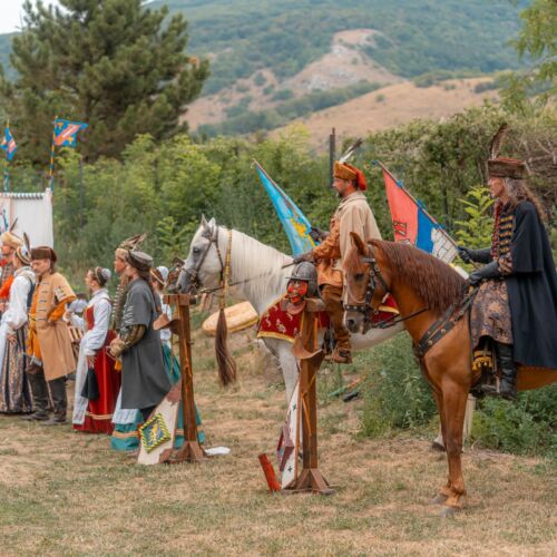 Podujatie Rytieri na Devíne, šermiarska skupina TOSTABUR, Uhorský rytiersky turnaj
