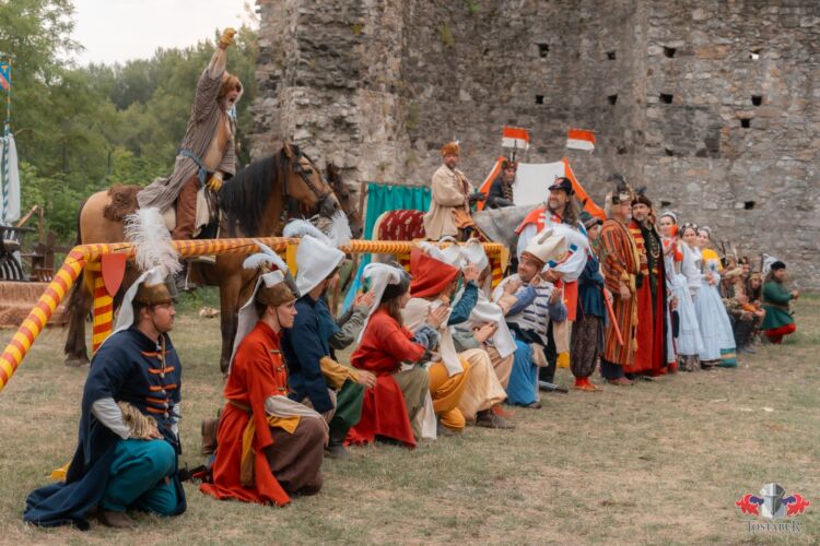 Podujatie Rytieri na Devíne, šermiarska skupina TOSTABUR, Uhorský rytiersky turnaj