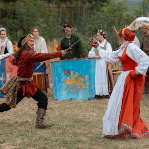 Podujatie Rytieri na Devíne, šermiarska skupina TOSTABUR